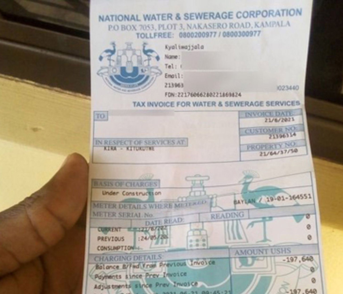 NWSC Water Installation Loans